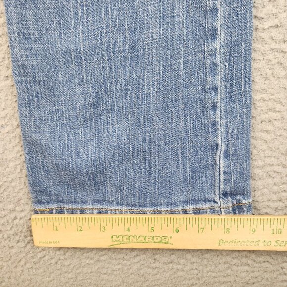 Levi's Jeans Womens Size 8 Curvy Bootcut Mid Rise 515 Stretch Blue Denim Ladies - Picture 5 of 12